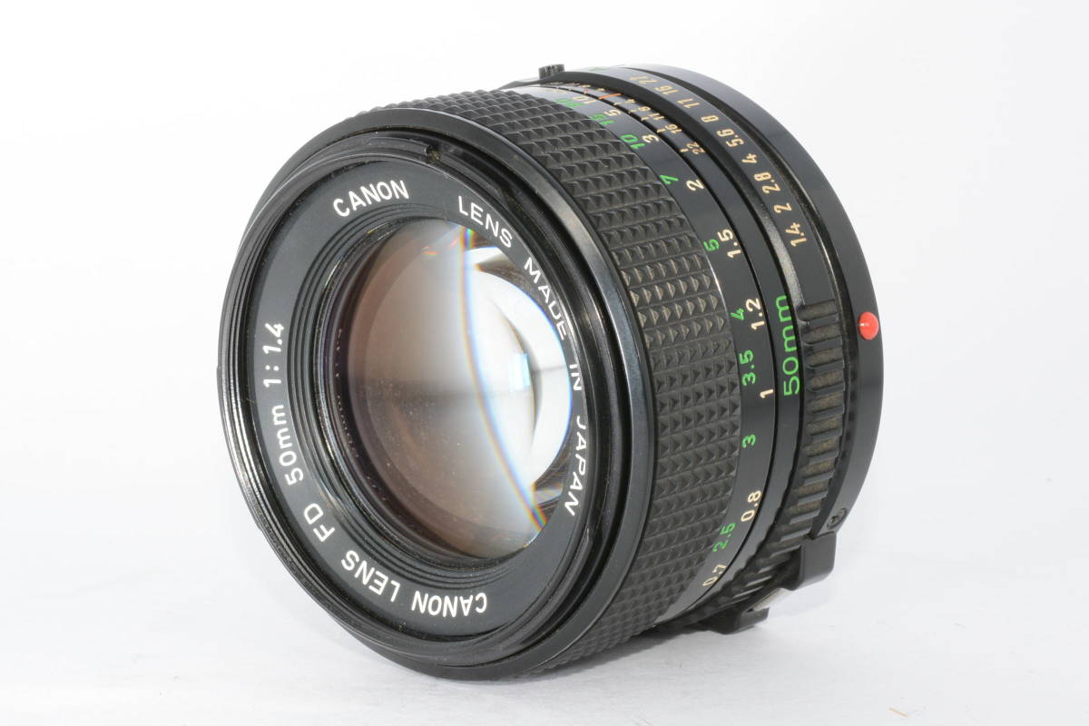 ４-３★206-2　キャノン　Canon Lens FD 50mm 1:1.4 (no.891909)