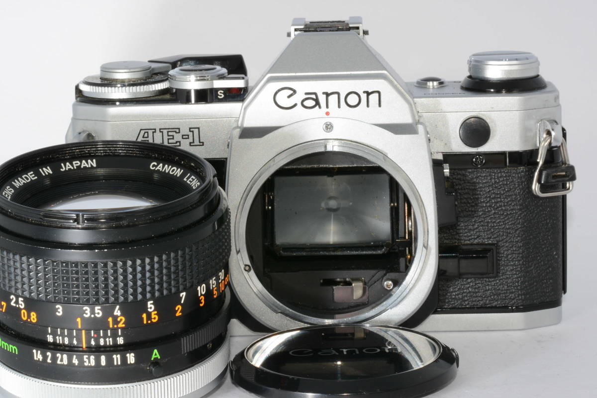 3-3★50-4　キャノン　Canon AE-1 932560 / Canon FD 50mm F1.4 S.S.C. 1013811