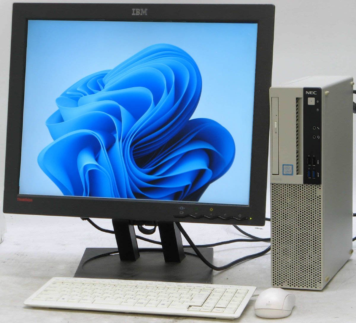 NEC Mate PC-MKM28AZG3 ■ 20インチ 液晶セット ■ i5-8400/SSD/DVDROM/省スペース/第8世代/最新OS搭載/Windows11 デスクトップ