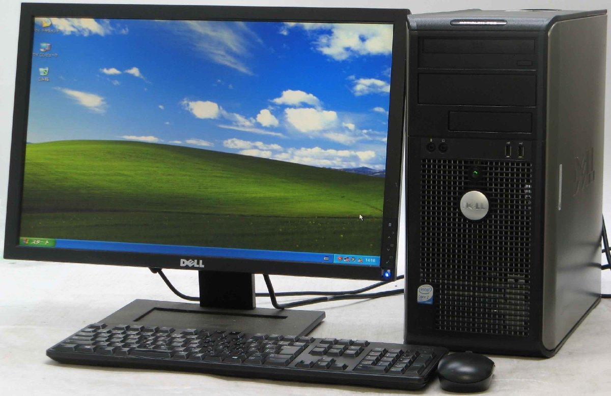 超可爱の DELL Optiplex デスクトップ Core2Duo-E6550/DVDROM/希少OS