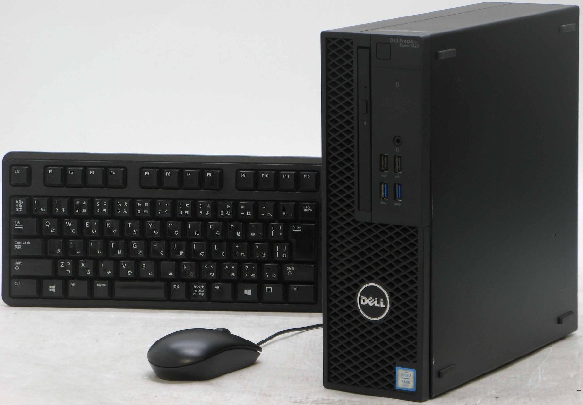 DELL Precision T3420-3300SF ■ XEON E3-1225V5/DVDマルチ/Radeon R5 340/省スペース/Windows10 ワークステーション_DELL Precision T3420-3300SF