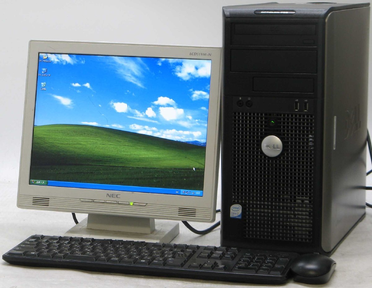 再再販！ DELL Optiplex デスクトップ Core2Duo-E6550/DVDROM/希少OS