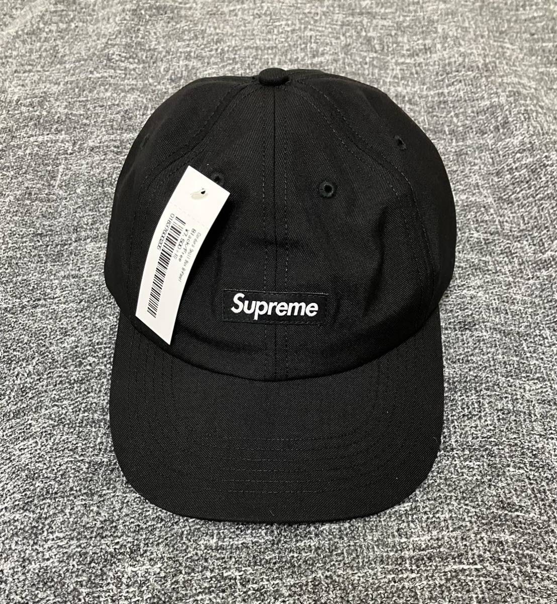 新品 未使用 Supreme Cordura Small Box 6-Panel 黒 BLACK シュプリーム キャップ Cap 帽子 New Era ボックスロゴ 国内正規 納品書 タグ付_画像4