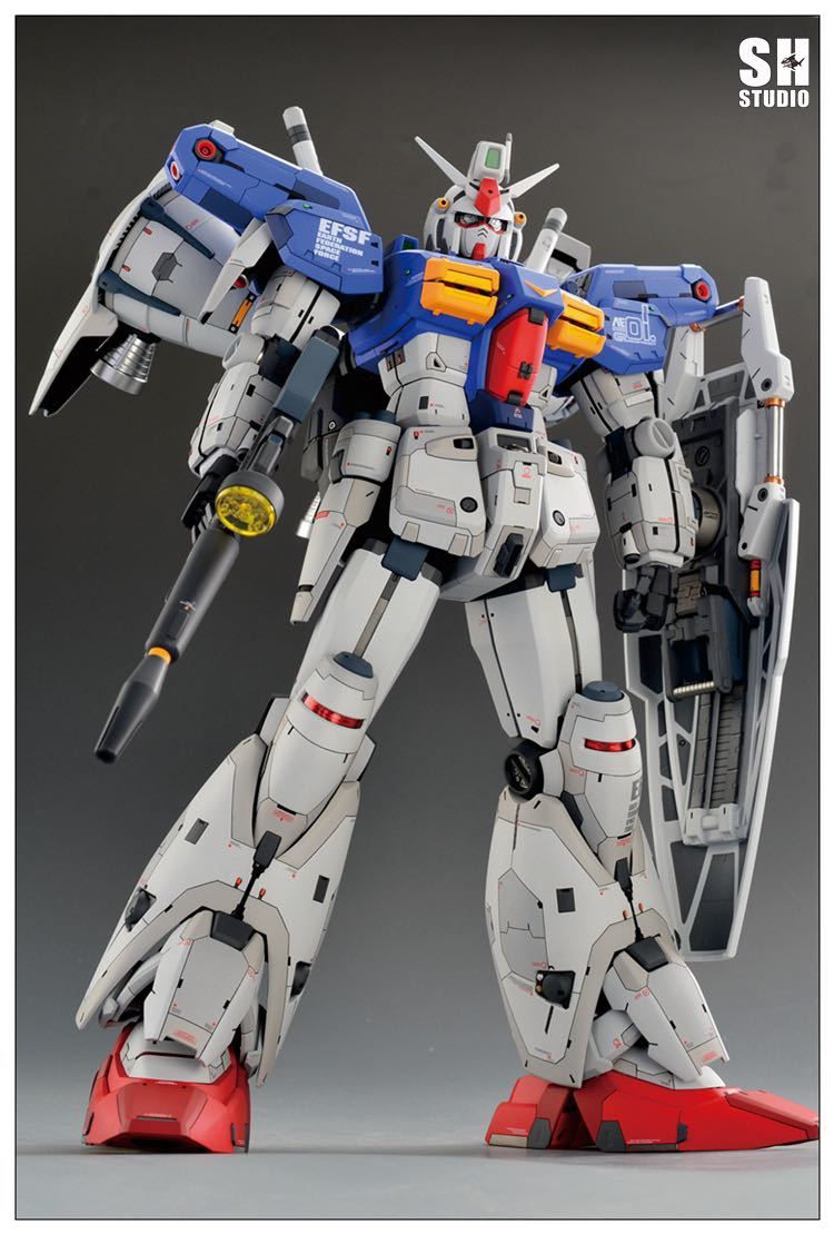 【SH Studio】PG 1/60 RX-78GP01Fb 試作1号機 フルバーニアン 未塗装ガレージキット 改造パーツ　本体別途必要_画像8