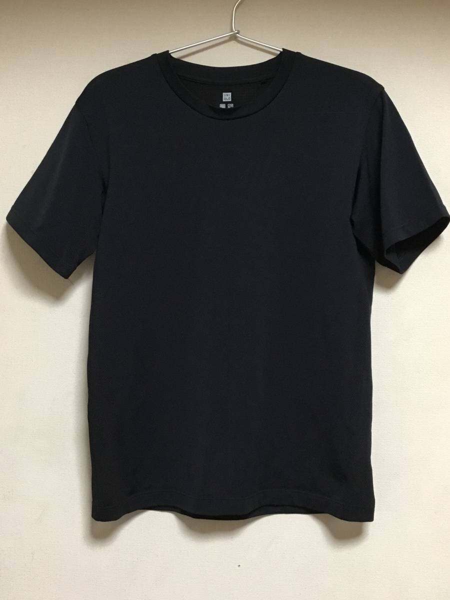 ユニクロ　男の子　半袖スポーツTシャツ　160サイズ　中古美品_画像1