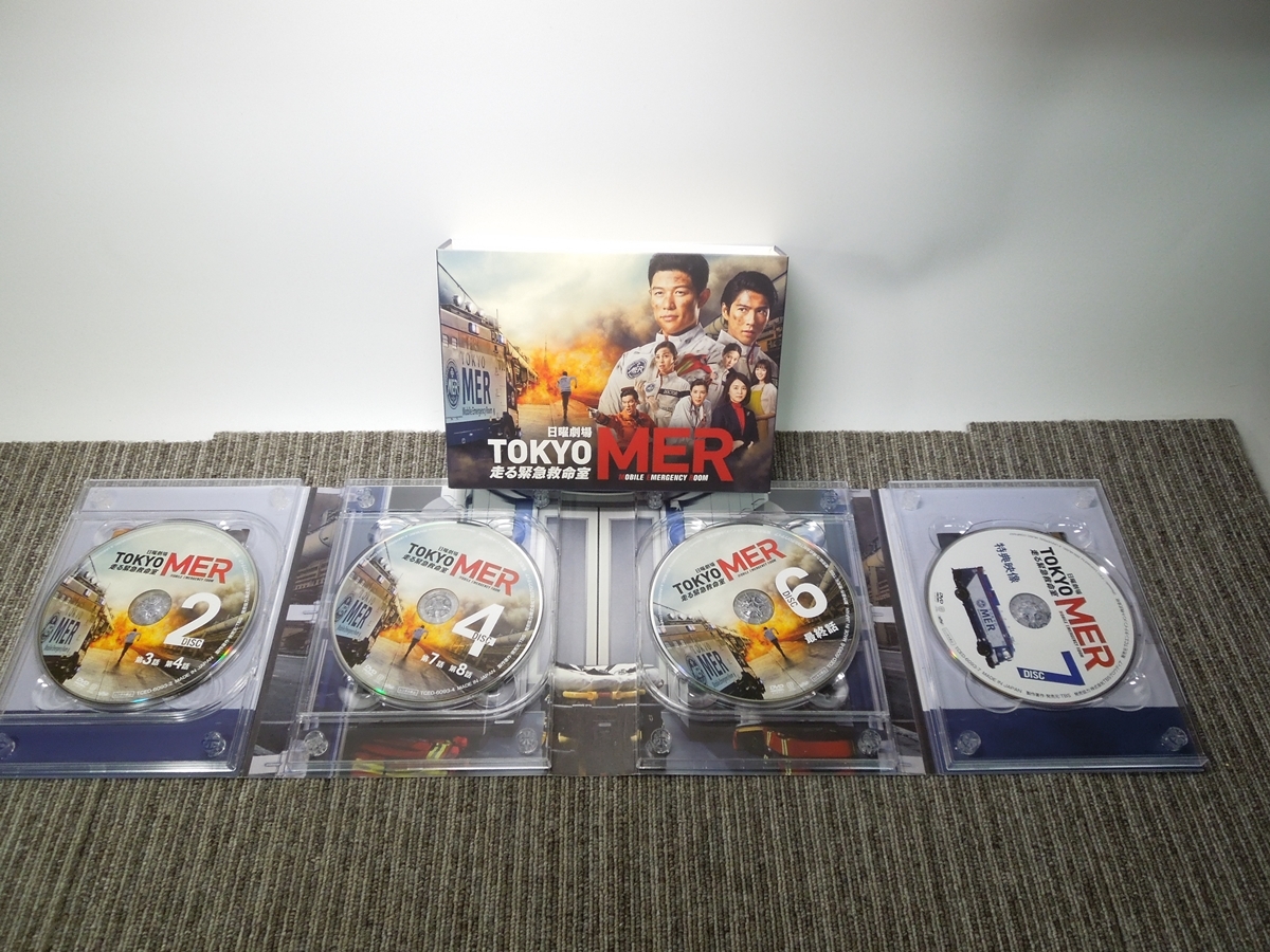 ☆き9-564 TBS DVD TOKYO MER 走る緊急救命室 DVD-BOX 7枚組(日本