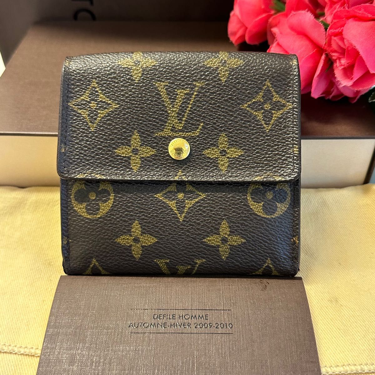 新品同様 ルイヴィトン LOUIS VUITTON モノグラム ポルトフォイユ