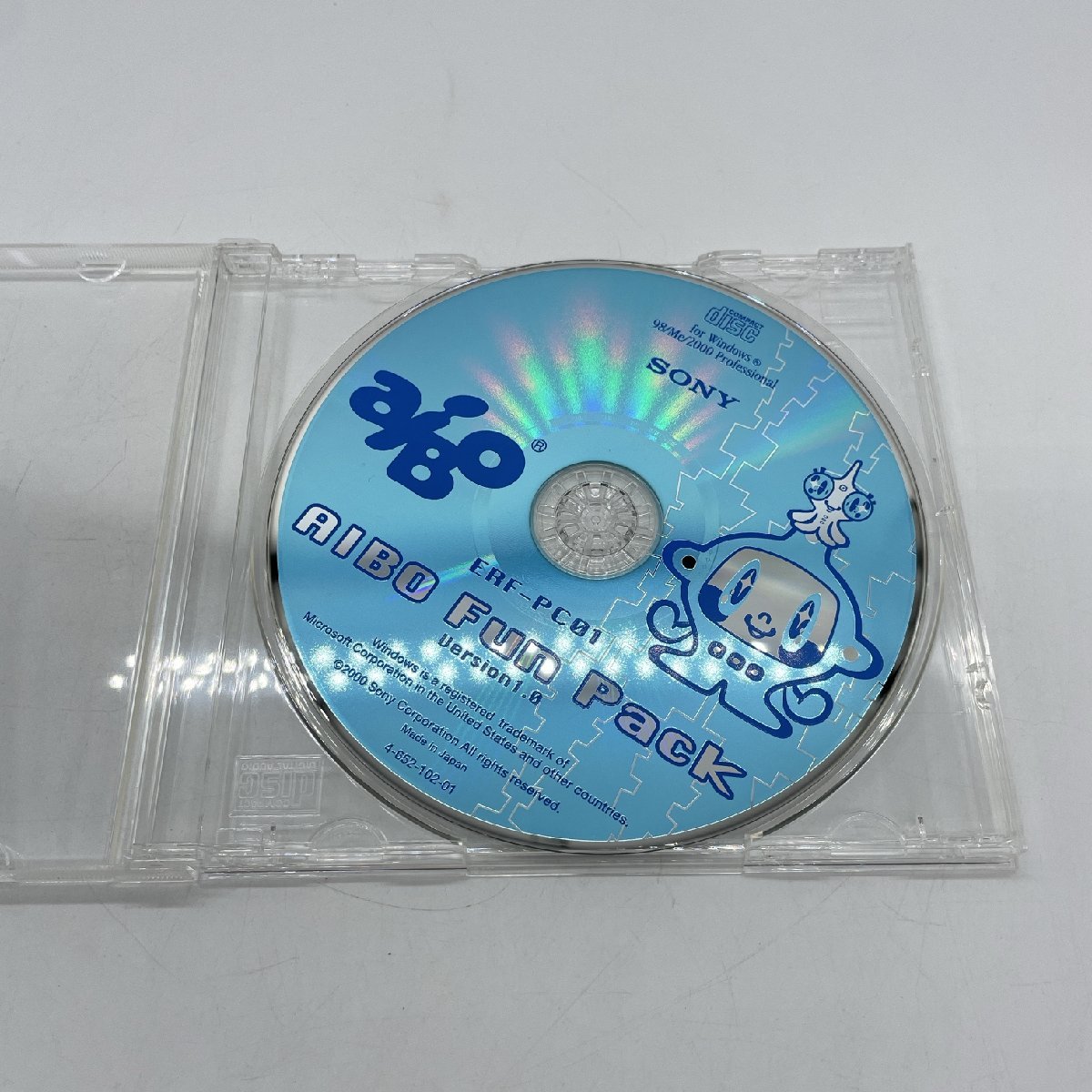 SONY AIBO Fun Pack ソニー アイボ ERF-PC01 ERF-210用 アイボファンパック CD-ROM 【道楽札幌】_画像3