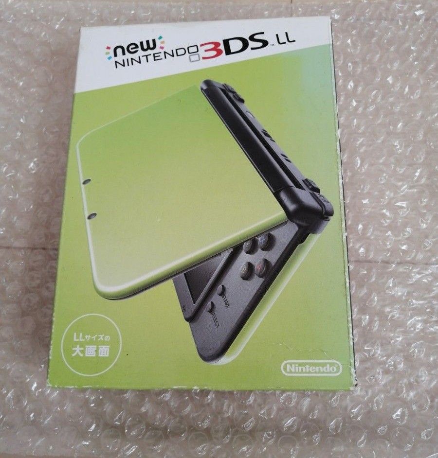 任天堂 ニンテンドー3DS Newニンテンドー3DS LL ライムグリーン ブラック