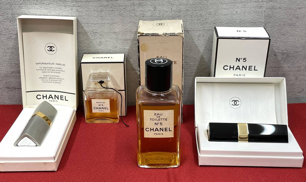 ＃4773 中古『残量40％程』CHANELNo19 7.5ml/『残量60％程』CHANELNo5 14ml /『残量80%』CHANELNo5 118ml/『残量40％程』CHANELNo5 7.5ml