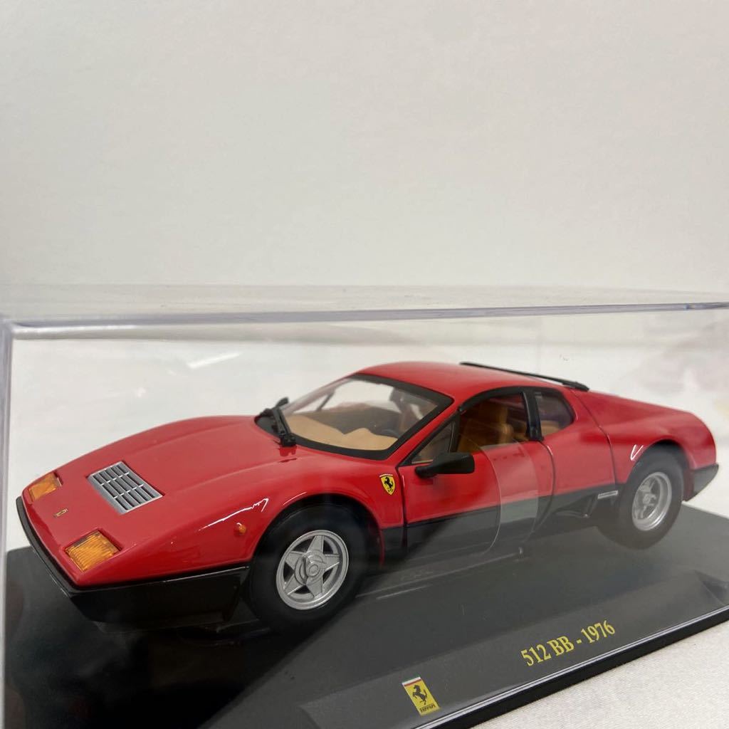  der Goss чай nire* grande .* Ferrari коллекция #33 1/24 Ferrari 512BB 1976 год суперкар конечный продукт миникар модель машина 
