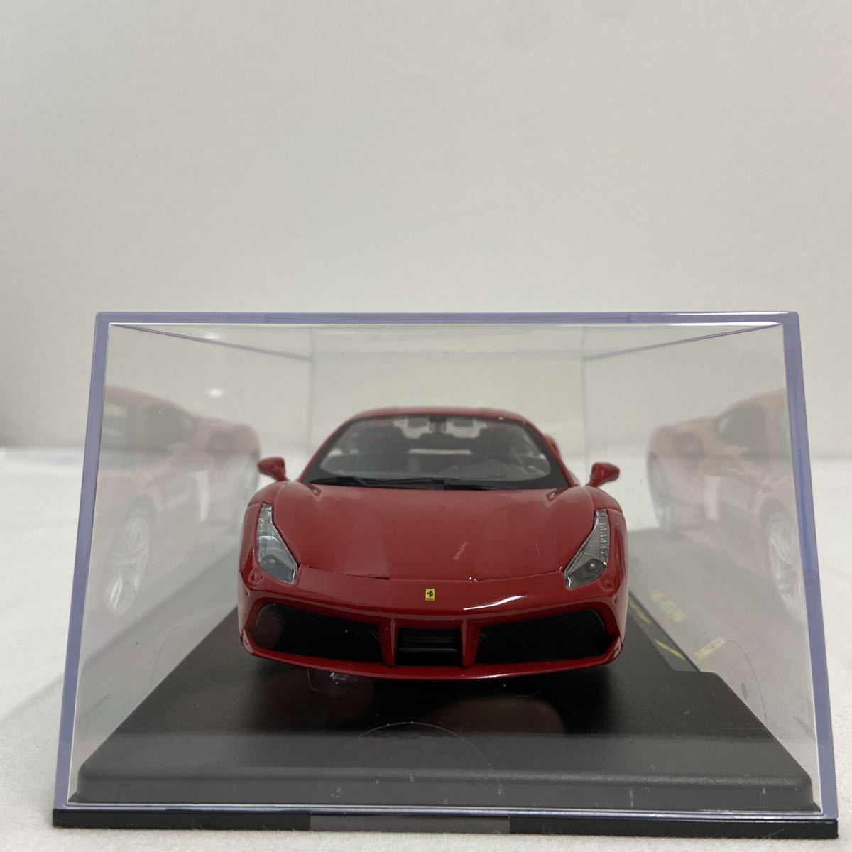  der Goss tea nire* grande .* Ferrari collection 1/24 FERRARI 488GTB 2015 year Red final product minicar model car 