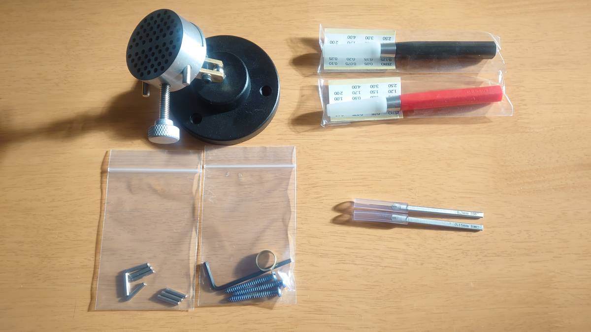 【未使用】スジボリ堂 BMCタガネ（0.15mm/0.3mm） / パーフェクトバイス1号 プラモデル工具セット
