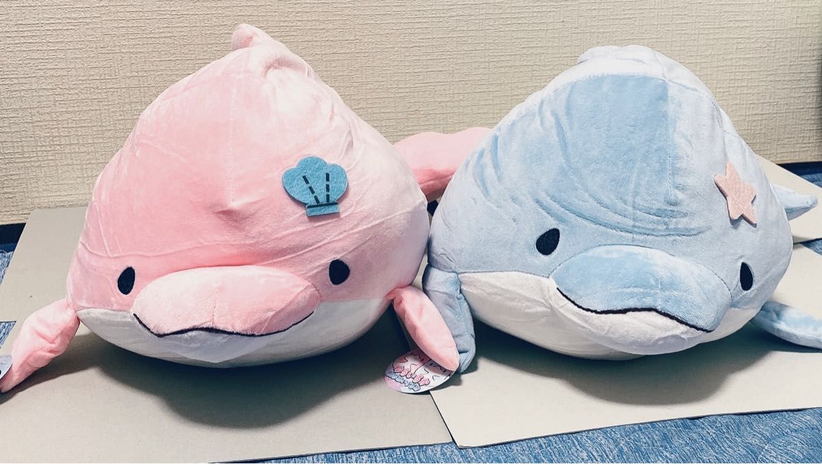 ゆるいるか BIGぬいぐるみ 2種類セット みいるか|Yahoo!フリマ ゆるいるか BIGぬいぐるみ 2種類セット みいるか|Yahoo!フリマ