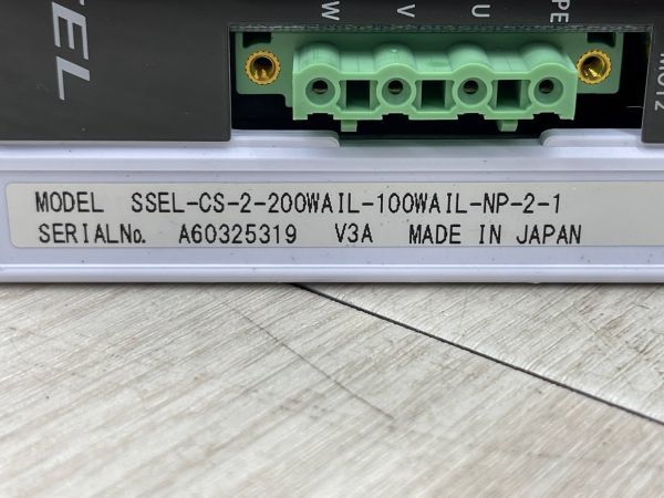 IAI SSELコントローラー SSEL-CS-2-200WAIL-100WAIL-NP-2-1 標準タイプ 2軸 100V プログラムコントローラー 配電用品 即日配送_画像7