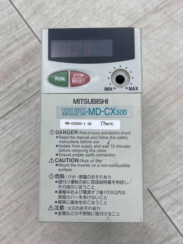 MITSUBISHI ドライブコントローラシステム MD-CX500-1.0K スピードコントローラー SC-A2100U まとめて 配電用品 三菱電機 即日配送_画像2