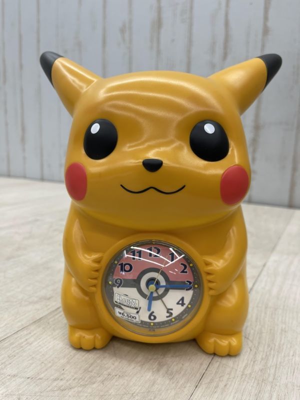 デッドストック セイコークロック おしゃべりめざまし ピカチュウ