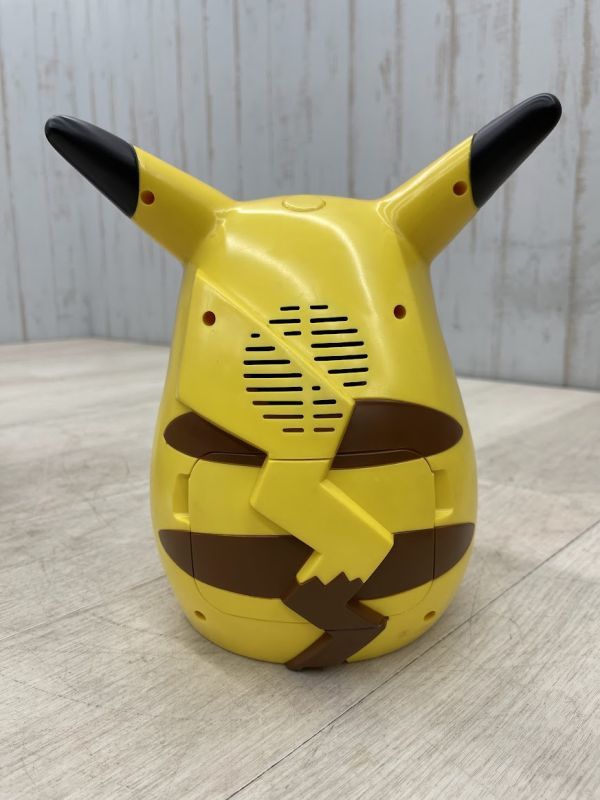 新品 展示品 セイコークロック おしゃべりめざまし ピカチュウ JF327A