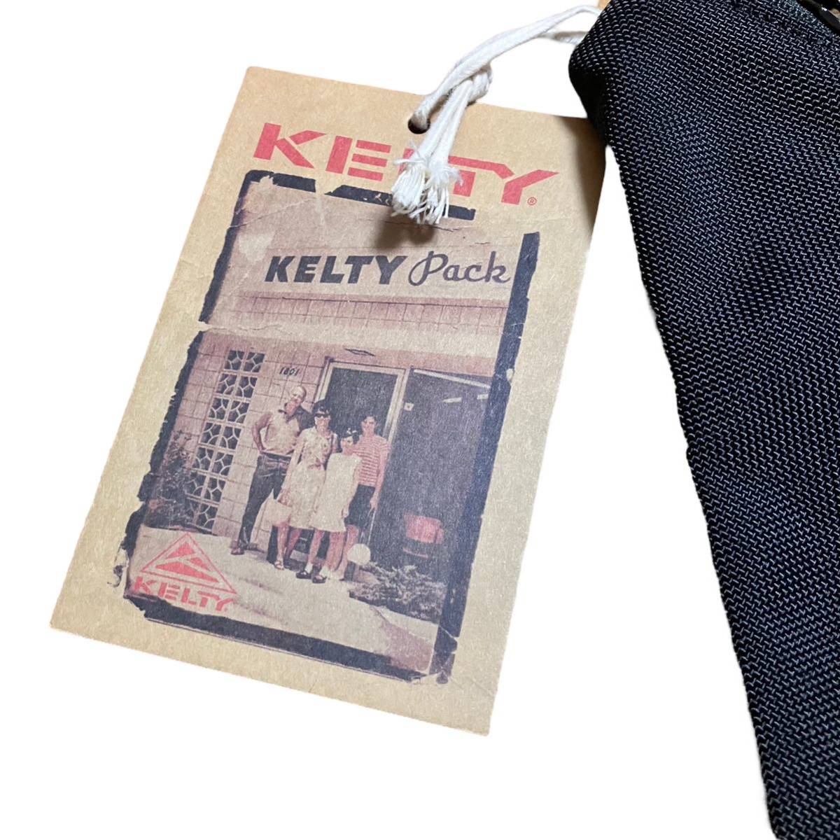 T511 未使用 KELTY ケルティ トライアングルポーチ ブラック バッグ ショルダーポーチ レディース メンズ _画像7