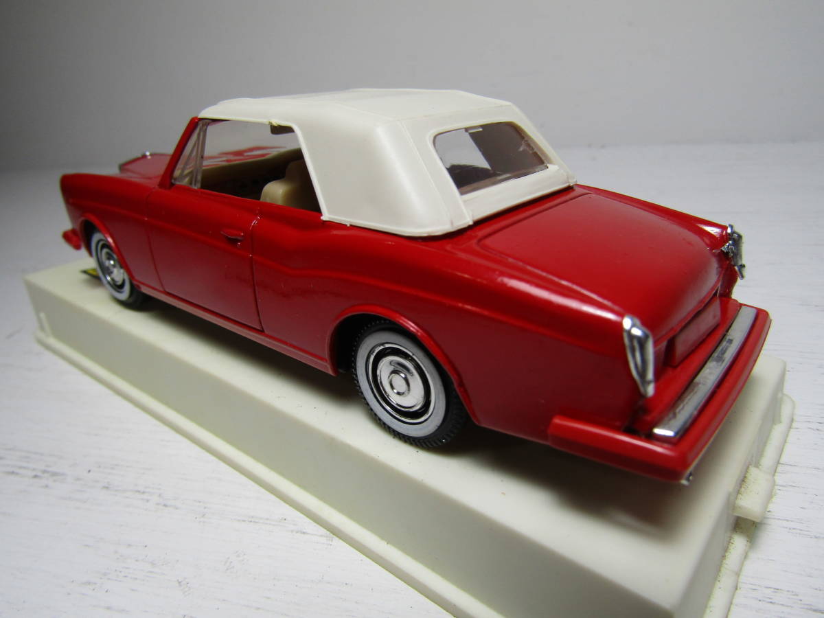 BENTLEY CONTINENTAL 1/43 ベントレー コンチネンタル オープン クローズドトップ Made in France Solido フランス製 2本だしマフラー_画像8