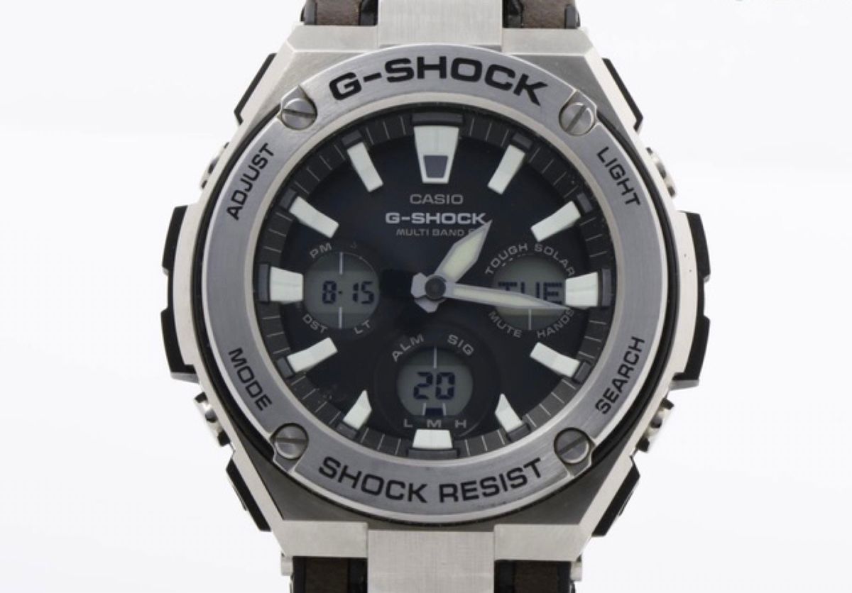 カシオ メンズ CASIO g-shock GST-W130L 美品