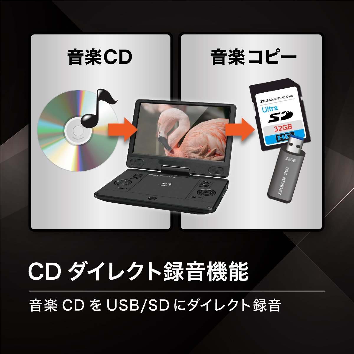 BLUEWIDE 11.6 дюймовый портативный Blue-ray плеер BD-LIVE зарядка аккумулятор CPRM 3 источник питания японский язык 