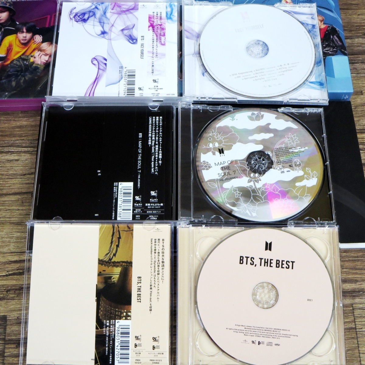 ◆BTS CD/1集 DARK&WILD/LOVE YOURSELF TEAR/BE/Butter/FACE YOURSELF/Proof/2集 WINGS/DANGER ジョングク トレカ/The Best◆z_画像3