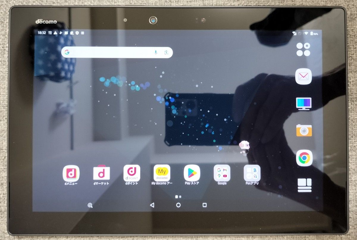 タブレット arrows Tab F-02K ブラック Android 9