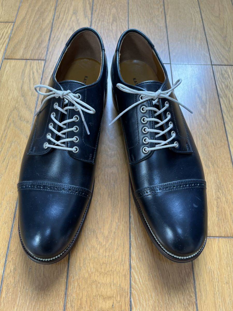 New Catherine Ham Net London Straight Chip Leather Shoes 26