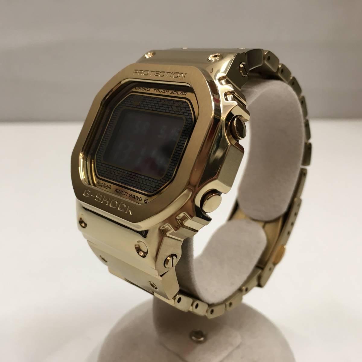 ●古3799　CASIO　カシオ　腕時計　G-SHOCK　ジーショック　フルメタル　GMW-B5000　タフソーラー　箱・説明書・コマあり