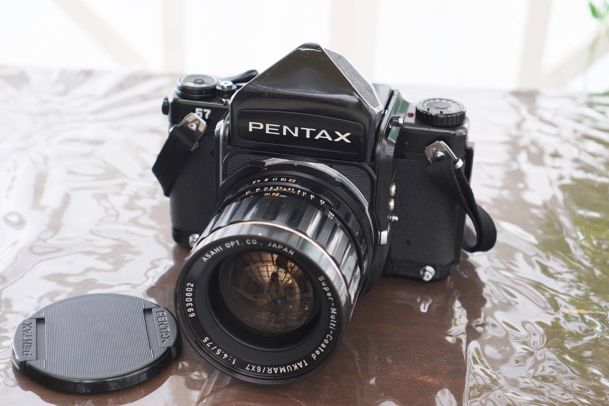 ○日本正規品○ ボディ 67 中判フィルムカメラ PENTAX + レンズ 動作