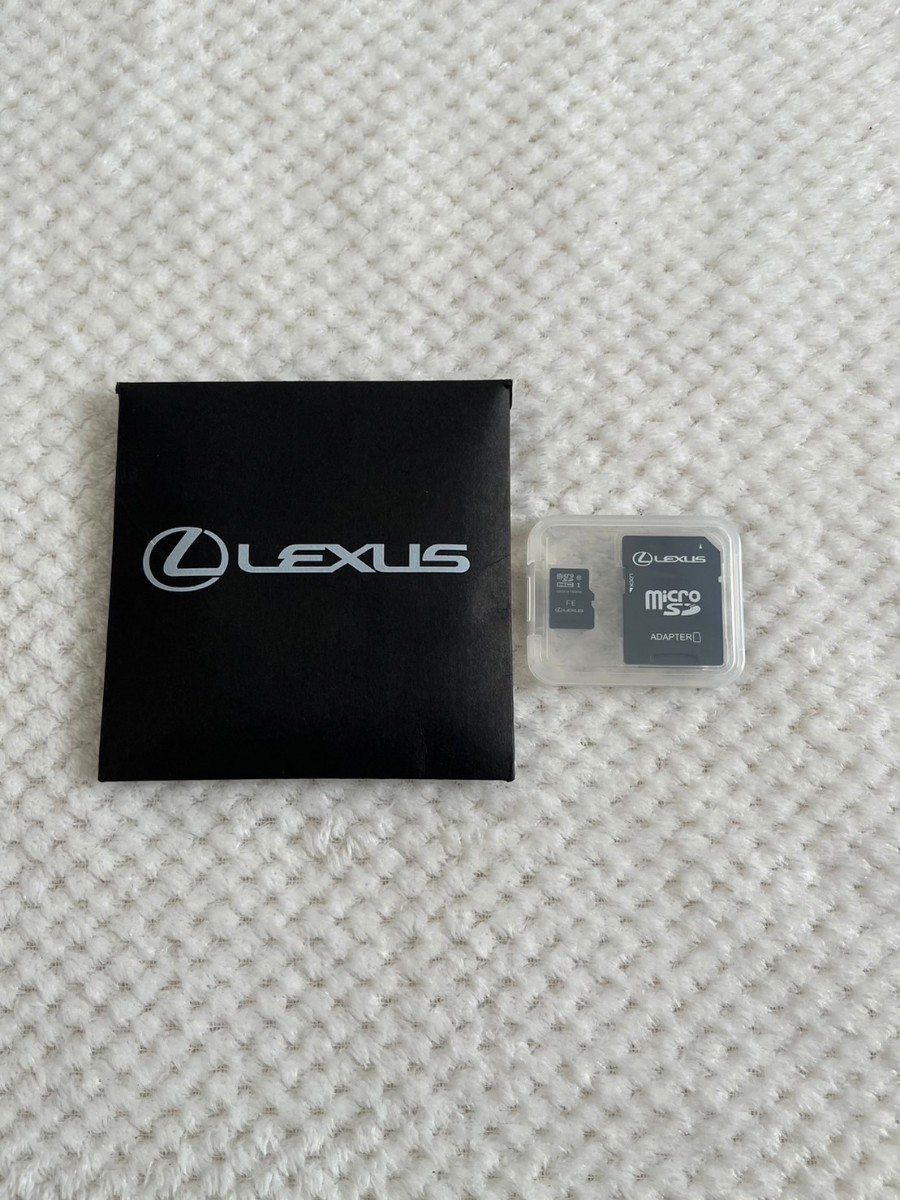 送料込★専用ケース付★【レクサス】純正ナビ SDカード 2019年秋版 純正メーカーナビ ナビSD LEXUS GS