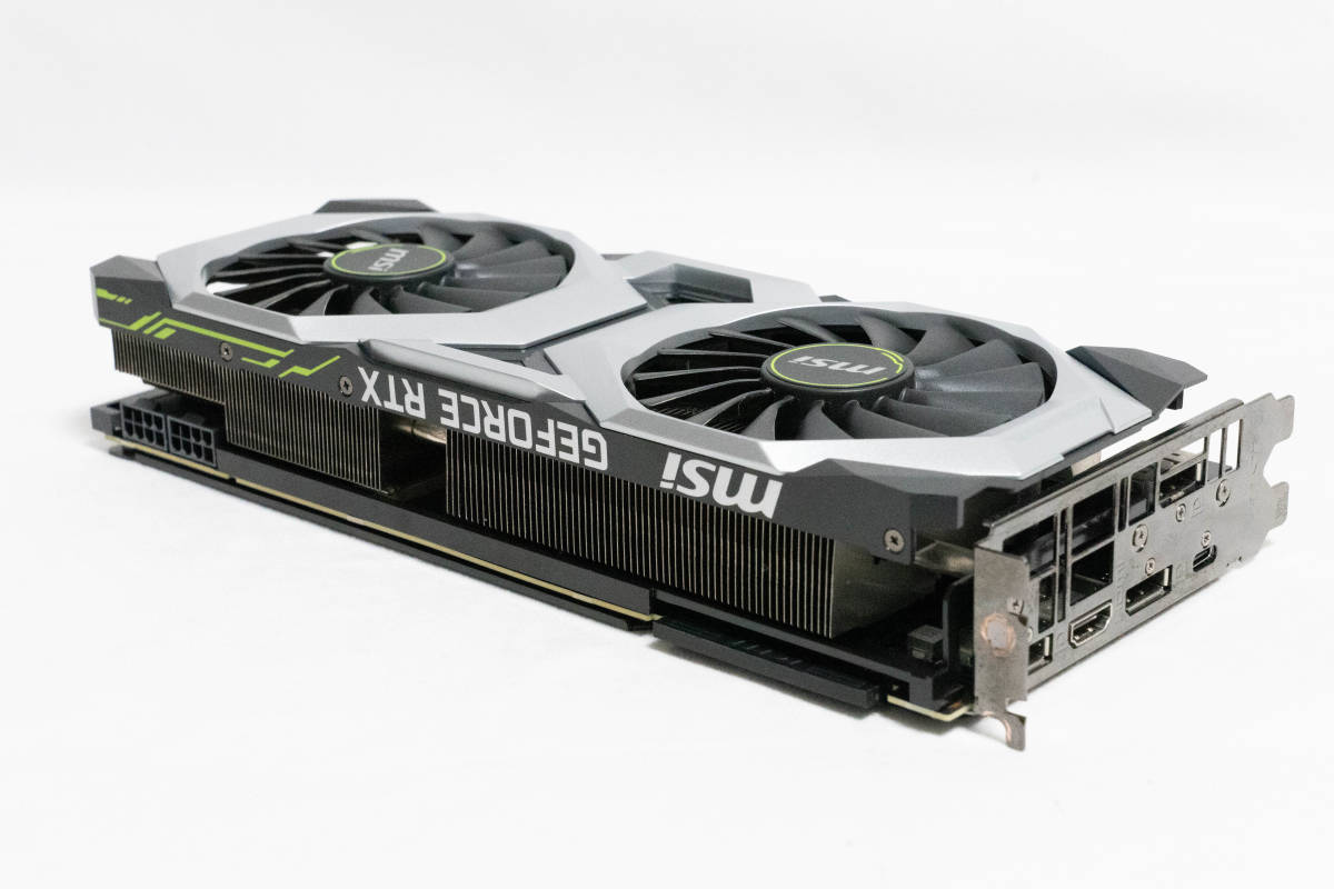 最安値で RTX GeForce 2080 OC 11GB VENTUS Ti PCI Express