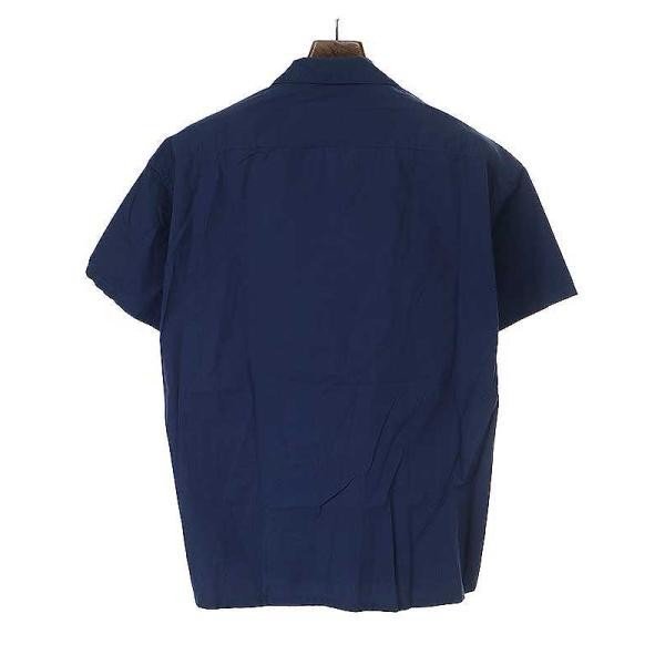Porter Classic ポータークラシック KEROUAC SHIRT コットンオープンカラーシャツ ネイビー サイズ:S メンズ ITQD5GQDF9NU_画像2