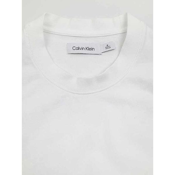 Calvin Klein カルバンクライ 22AW LS COMPACT JERSEY TEE カットソー ホワイト サイズ:M メンズ ITDL632DG1BU_画像3