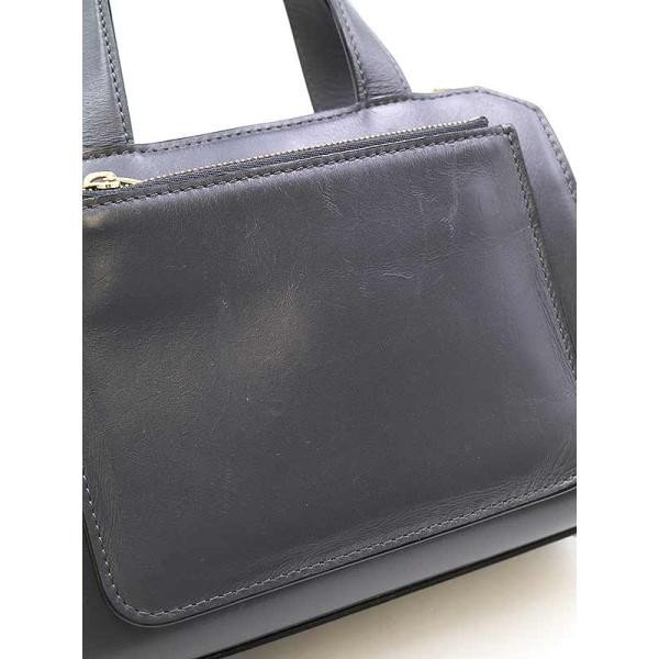 Valextra ヴァレクストラ ミニ パスパ トート レザー2WAYショルダー