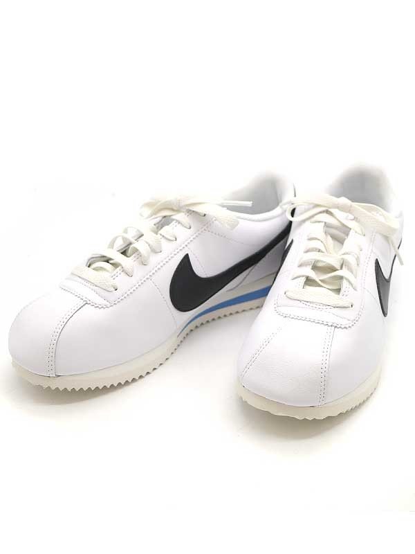 ５５％以上節約 NIKE ナイキ Cortez White and Black コルテッツ