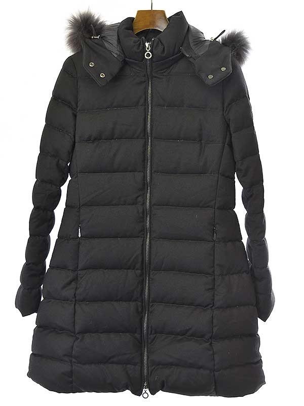 TATRAS タトラス 20AW LAVIANA ラクーンファーダウンコート ブラック 3 IT4X0TOVQSOU