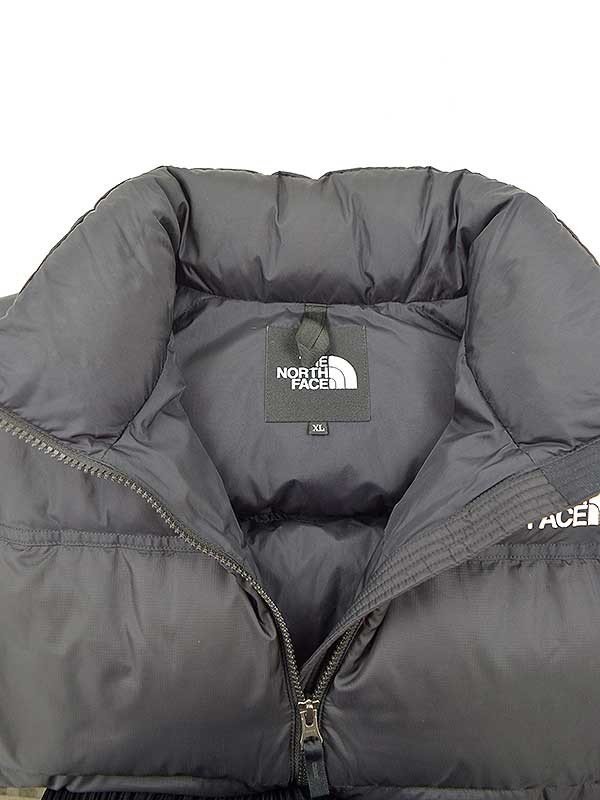 大切な THE NORTH FACE ザノースフェイス NUPTSE VEST ヌプシ ダウンベスト/ ND91843 ブラック XL ITMYW62070AY