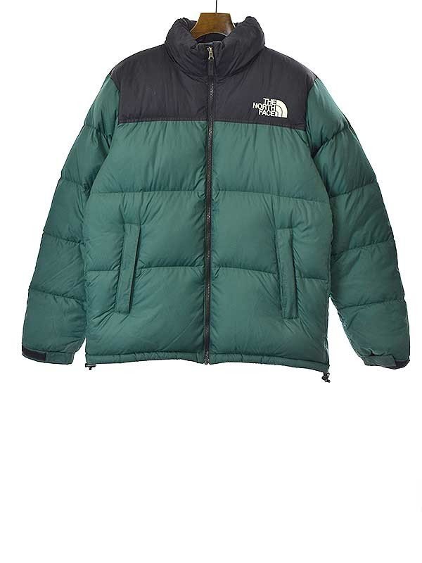 THE NORTH FACE ザノースフェイス NUPTSE JACKET ヌプシ ダウンジャケット/ND91841 グリーン XL ITHITB4ZR58Y