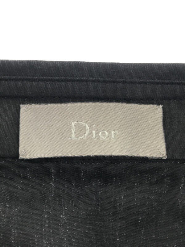 Dior HOMME Dior Homme 08AW PETIT coating cuffs shirt black 36 IT16S35XE9L4