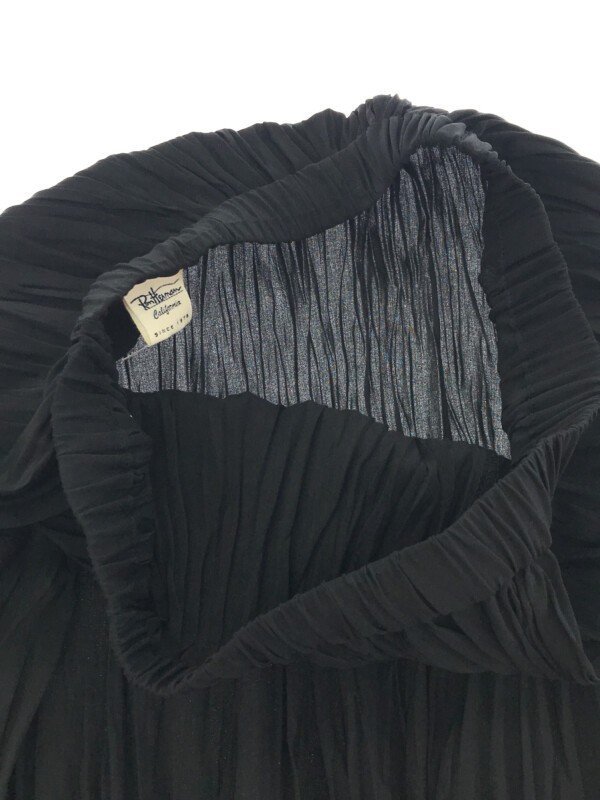 Ron Herman ロンハーマン Wrinkle Pleats Skirt プリーツロングスカート ブラック XS ITLC8DH6PQL8
