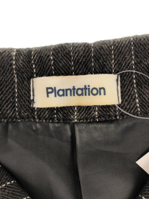 Plantation プランテーション ピンストライプカバーオールジャケット ブラック M ITLYTRZ78Z60_画像3