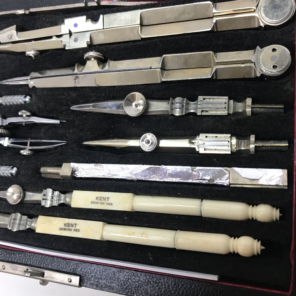 Kent ケント英型製図器 上製KENT DRAWING INSTRUMENTS 内田洋行 UCHIDA