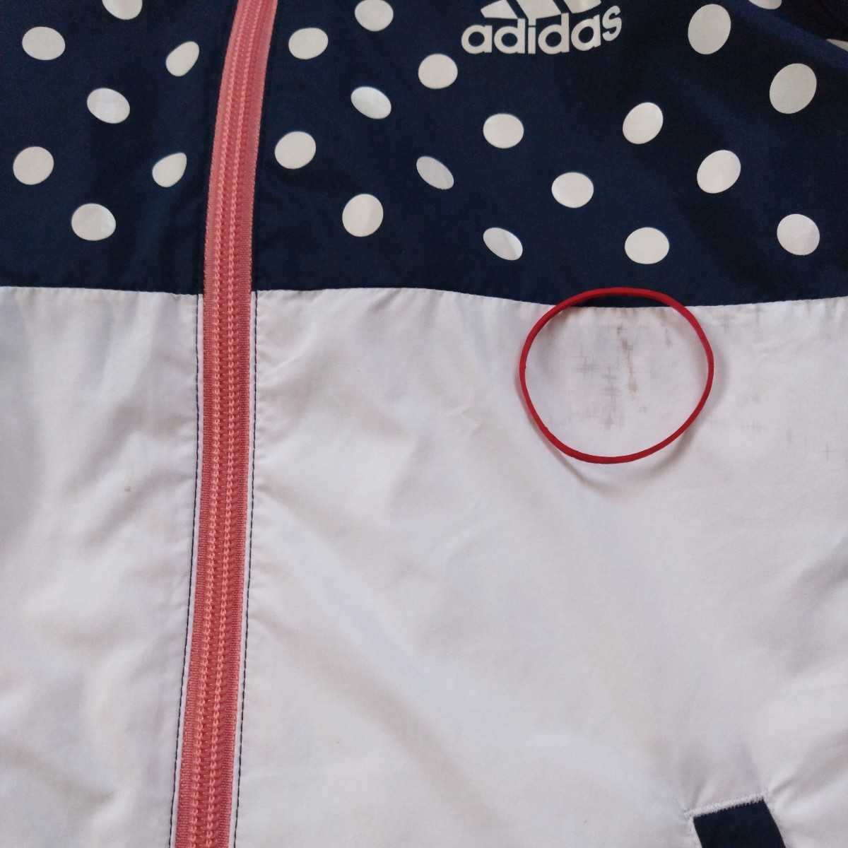 adidas girl nylon jumper 150 reverse side nappy car ka car ka camp . interval .. travel also 