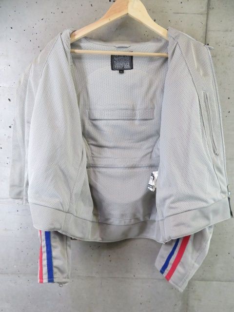 9001m27◆良品です◆KADOYA カドヤ K'S LEATHER メッシュライダースジャケット LL/ライディング/レーシング/バイカー/ツーリング/バイク_画像8