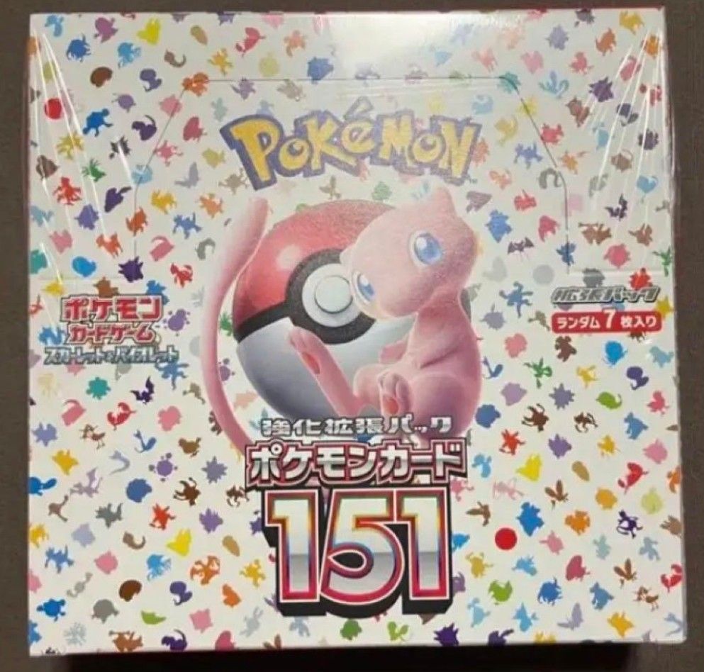 ポケモンカード151 BOX 未開封 シュリンク付き｜PayPayフリマ