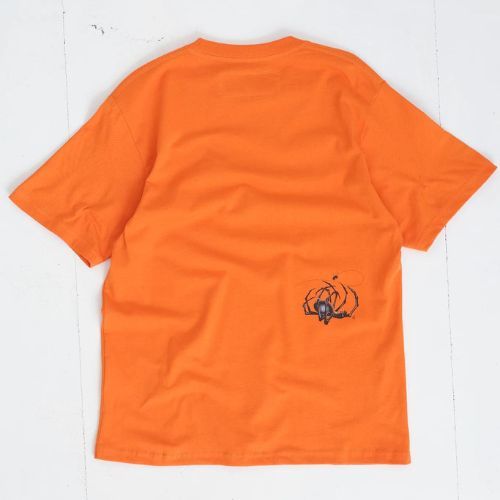 定価16060円 新品 GENTLE FULLNESS 23SS Recycled cotton SS Tee Spider デジタル プリント スパイダー Tシャツ ジェントルフルネス XL _画像2