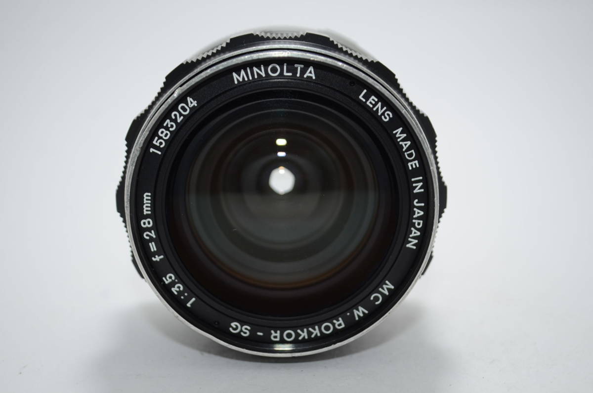 【外観並級】ミノルタ MC W.ROKKOR-SG 28mm F3.5　#t7908_画像5