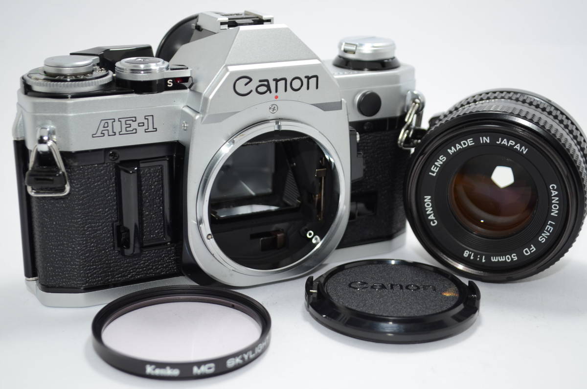 【外観特上級】Canon AE-1 キャノン New FD 50mm F1.8 #s2356